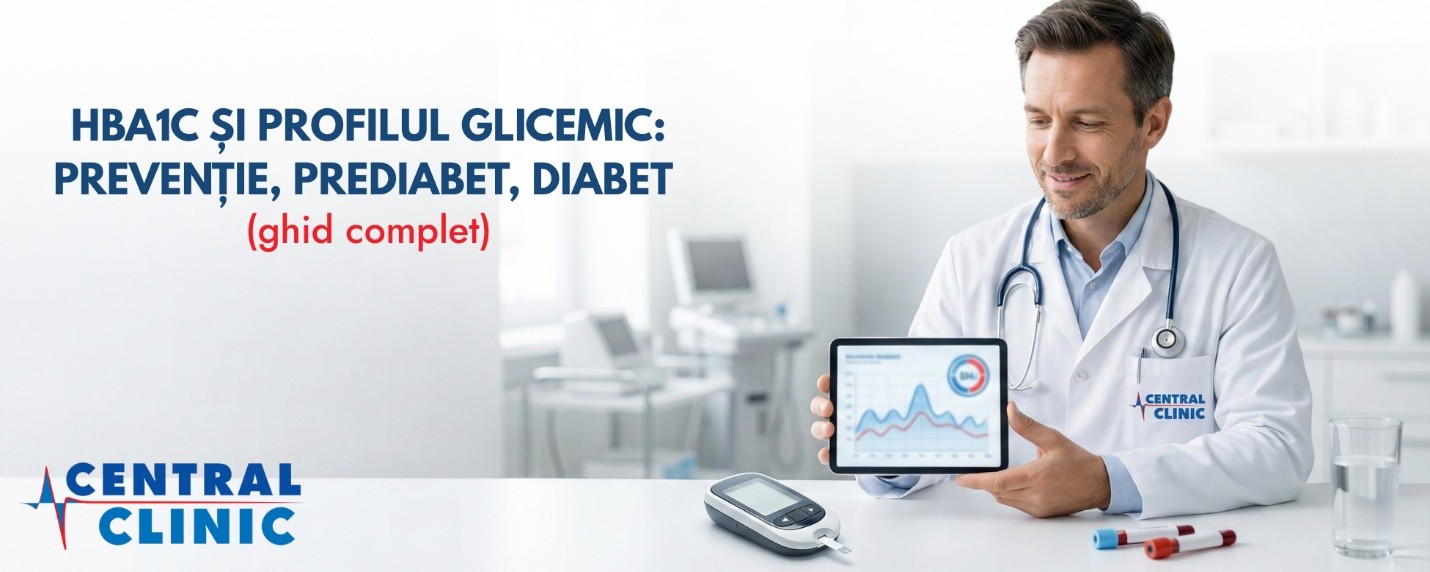 HbA1c și profilul glicemic: prevenție, prediabet, diabet – ghid complet