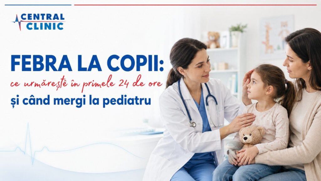 febra la copii