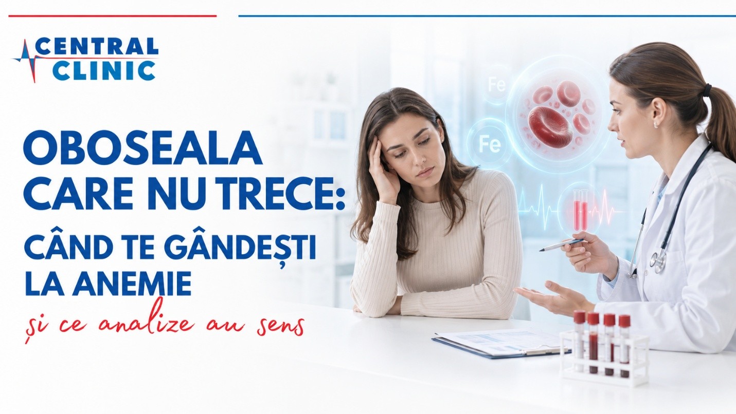 Oboseala care nu trece: când te gândești la anemie și ce analize au sens